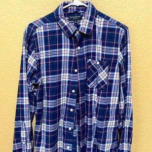Men’s Banana Republic Plaid Shirt Medium